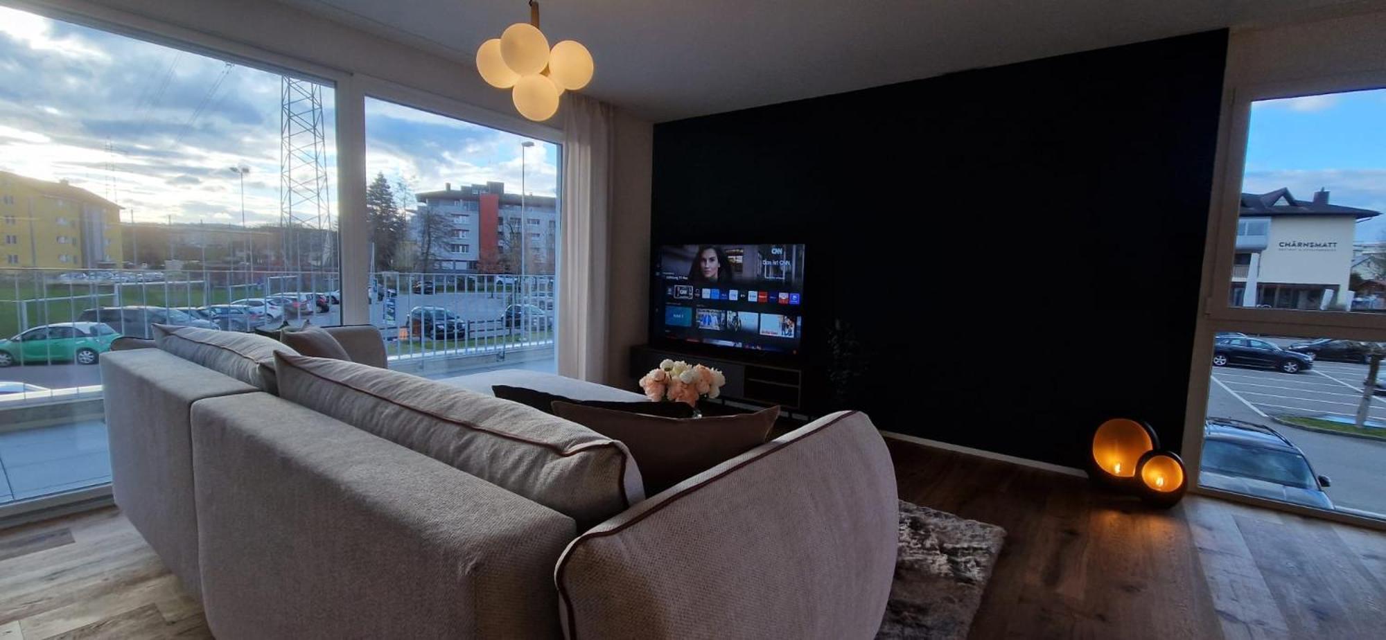 Visionary Hospitality Rothenburg, Lucerne - Premium Apartments With Free Parking, Washer, Kitchen, Terrace, 15' City Esterno foto
