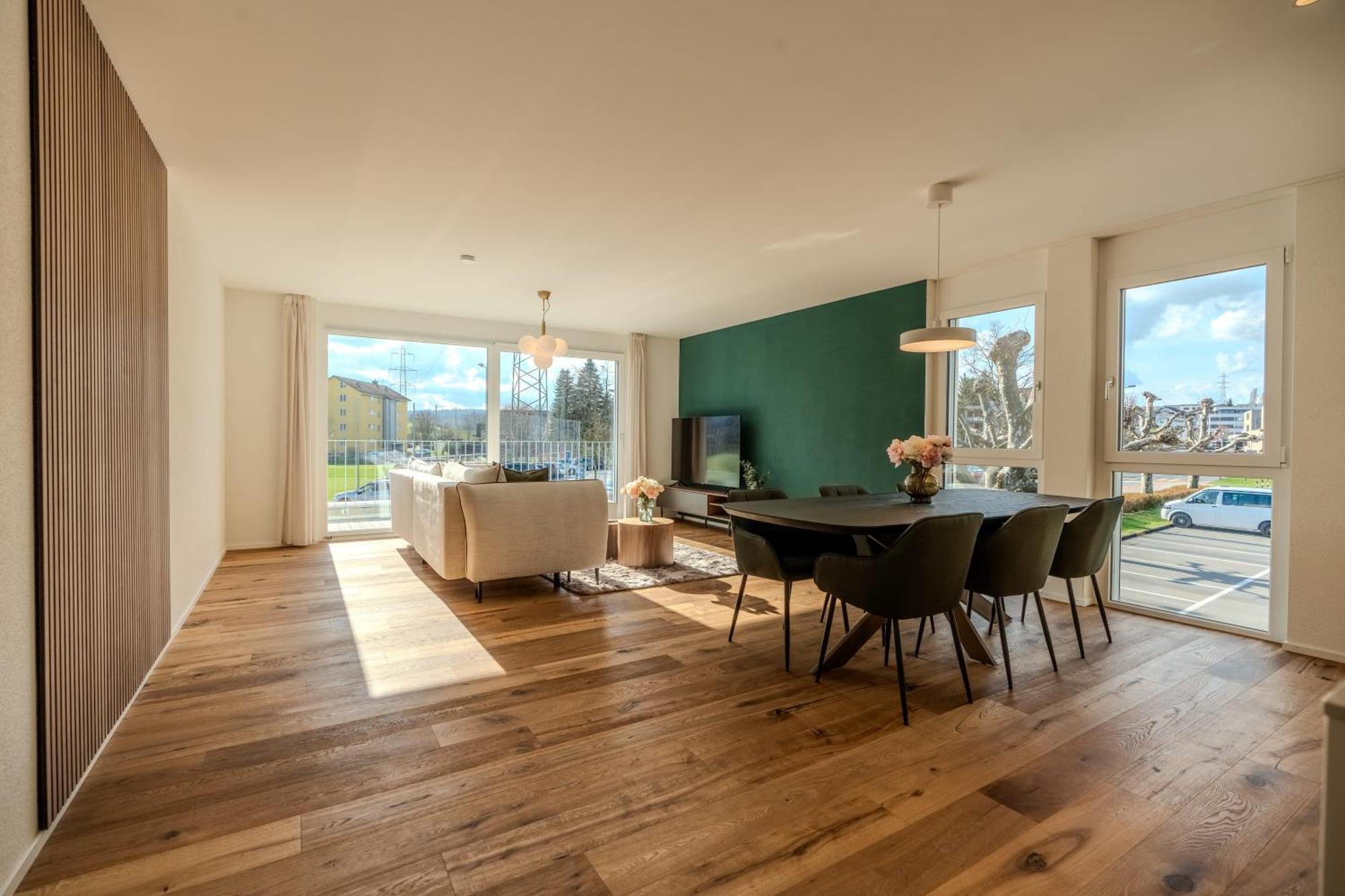 Visionary Hospitality Rothenburg, Lucerne - Premium Apartments With Free Parking, Washer, Kitchen, Terrace, 15' City Esterno foto