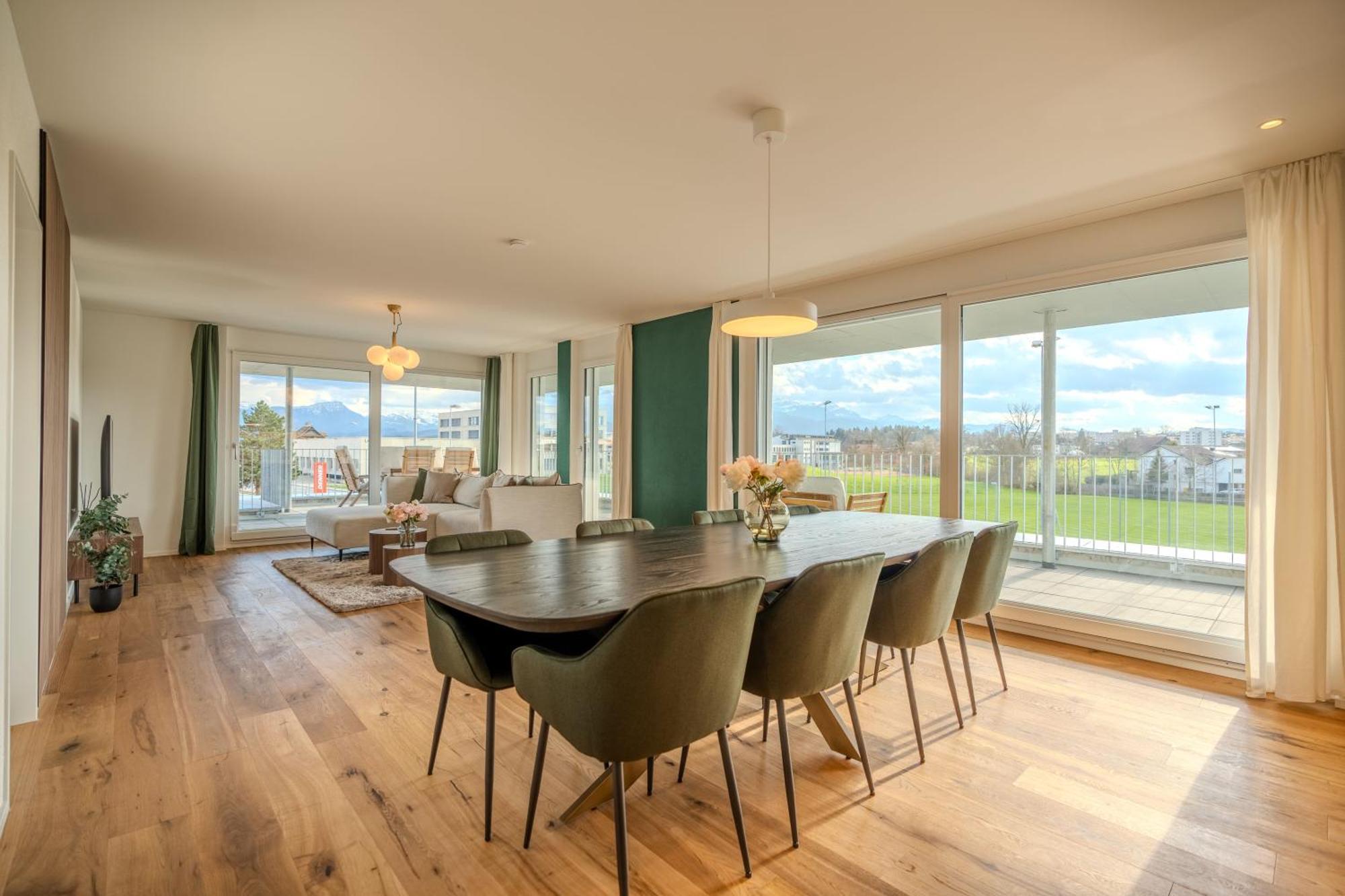Visionary Hospitality Rothenburg, Lucerne - Premium Apartments With Free Parking, Washer, Kitchen, Terrace, 15' City Esterno foto